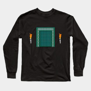 Cross the door Long Sleeve T-Shirt